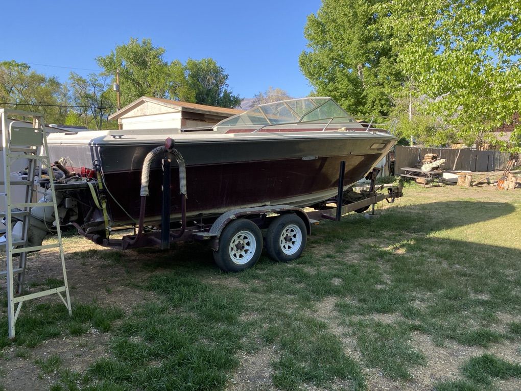 Trailer And Boat
