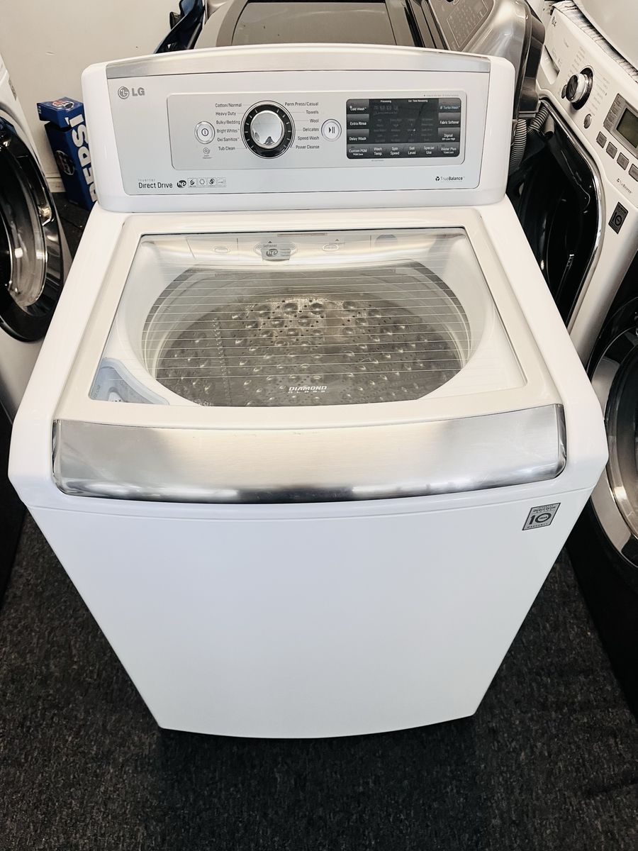 LG super capacity washing machine