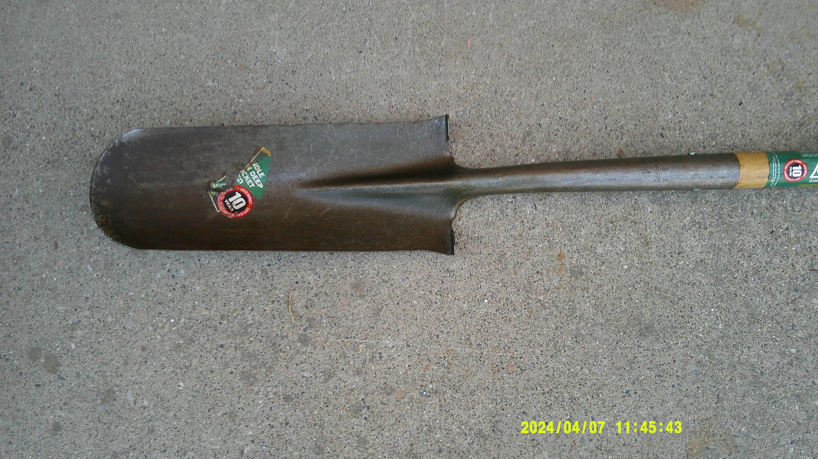 Ames Trenching Shovel D- Handle $20