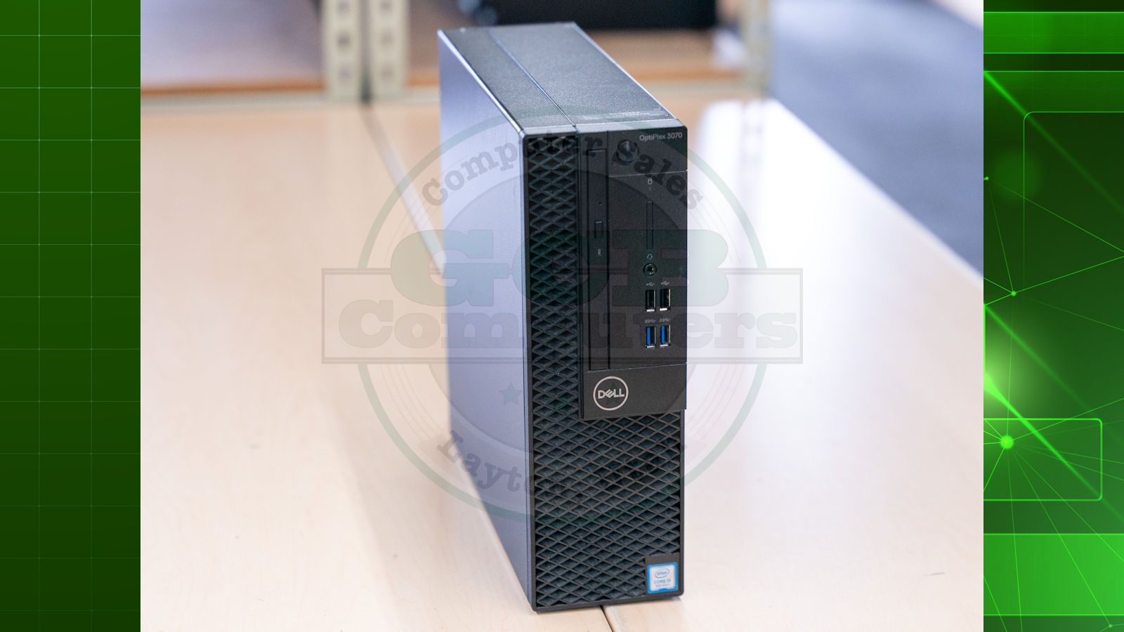 Dell OptiPlex SFF i5-9500 PC Tower 256GB SSD 16GB RAM Support 3 Displays Windows 11 Computer