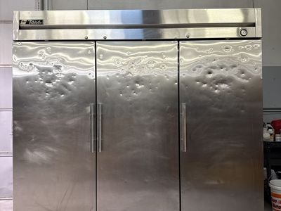 True 3 door freezer