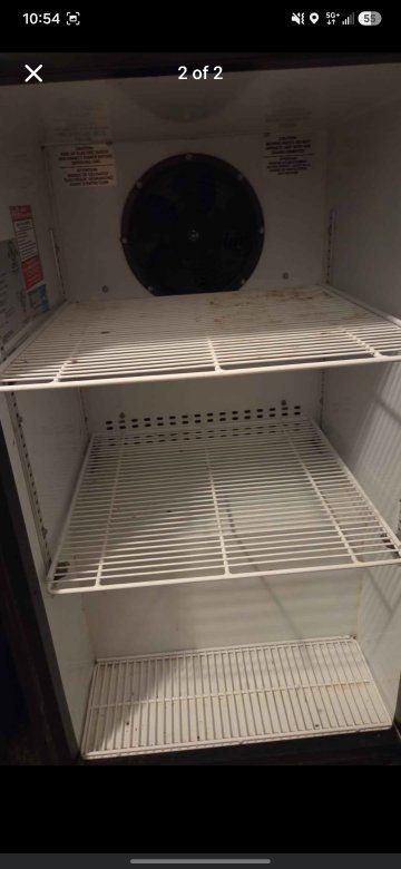 coca cola 4ft mini fridge