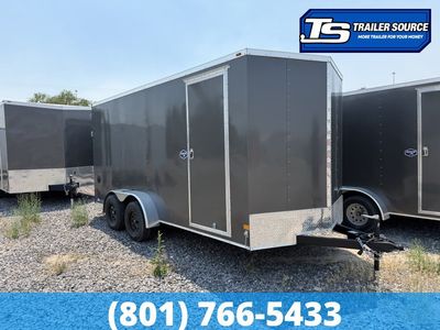 7x16 American Hauler Arrow Deluxe Enclosed Cargo Trailer - 7'0" Interior - 7K GVWR -