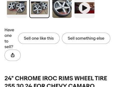 24 chrome rims