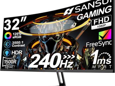 32" SANSUI Monitor 240Hz