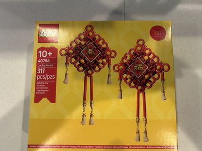 LEGO 40756 Lucky Knots Building Toy Set - New Sealed