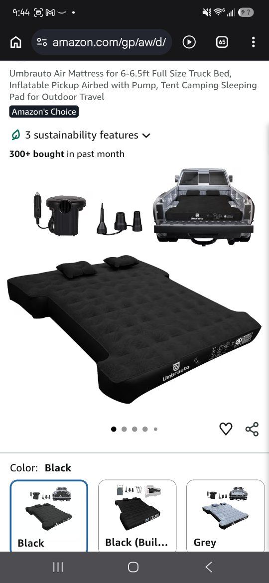 Brand new truck bed Air Mattress 6.5 ft bed