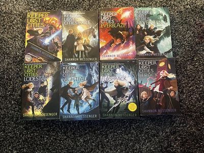 Keeper of the Lost Cities Book Series 1-8 by Shannon Messenger