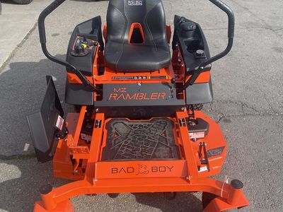 BAD BOY RAMBLER MOWER WITH KAWASAKI