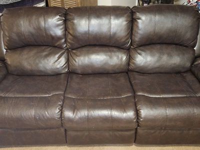 Leather couch