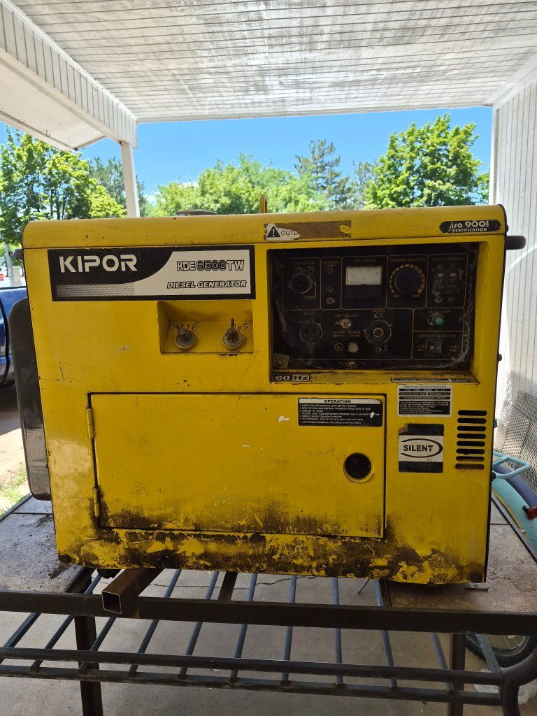 KIPOR KDE6500TW Diesel Generator