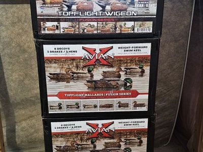 Avian-X Topflight Duck Decoys Bundle - 30 Decoys Total (5 Boxes)