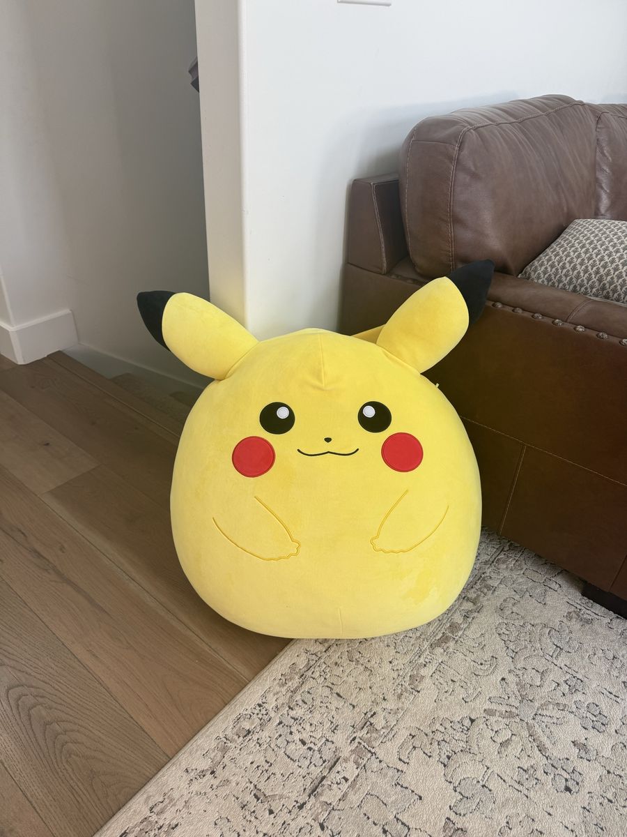 Giant Pikachu Squishmallow