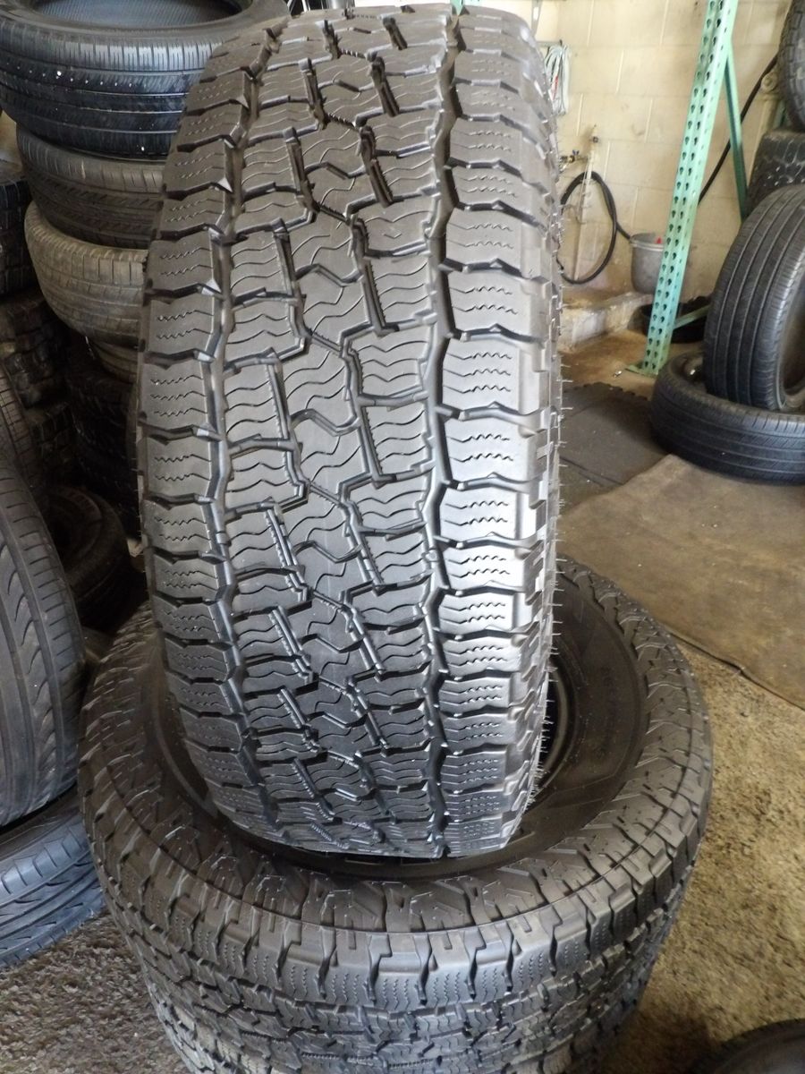 265/70R16 COOPER DISCOVERED ROAD TRAIL AT PAIR OF TWO USED TIRES