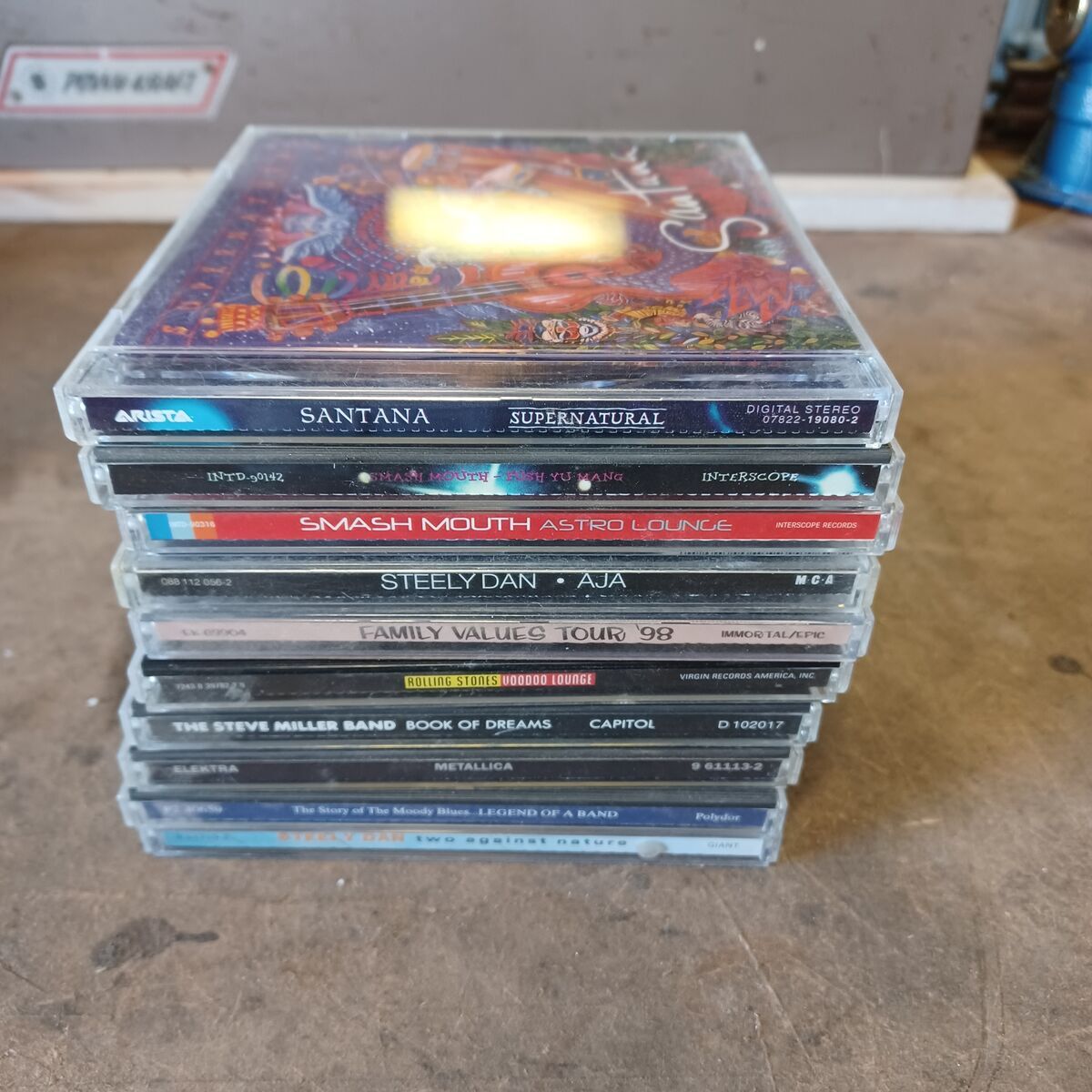 Rock and alternative CDs