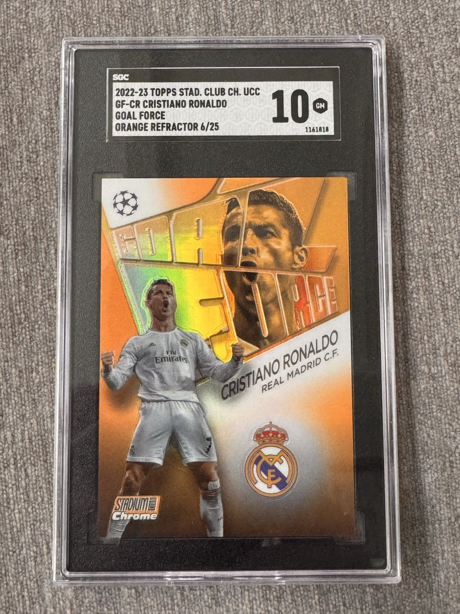 2022 Topps Stadium Club Cristiano Ronaldo /25