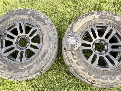 SET OF 4 MB wheels brand 17” WHEELS – 6x5.5 BOLT PATTERN