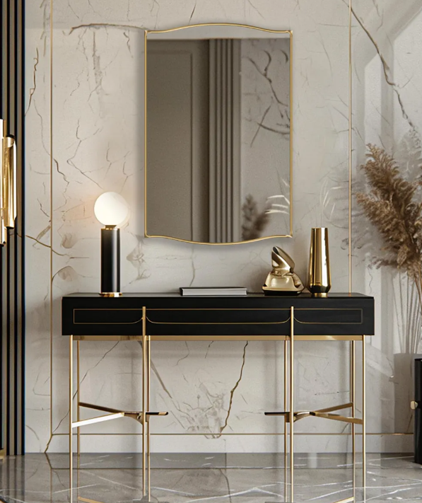 Mirror - Vanity, Entrance Way, Decorative - Asmiro Ripple