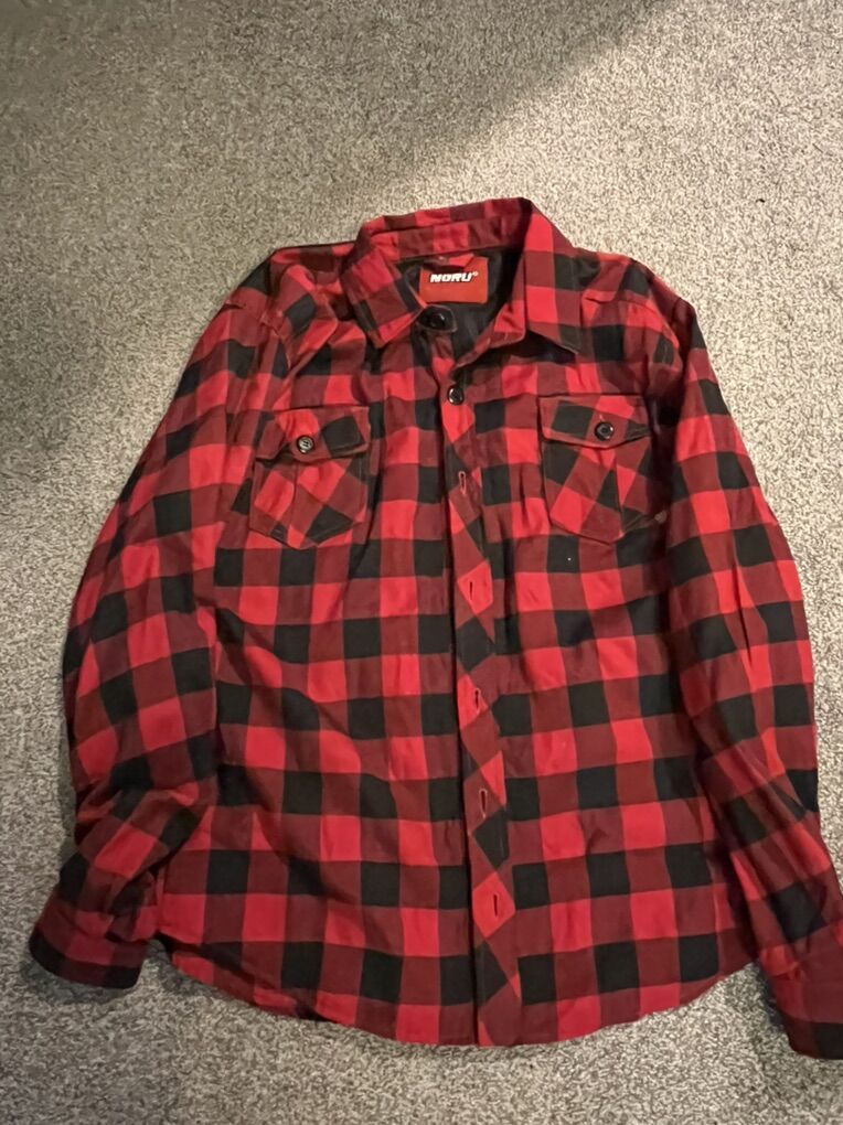 Noru Check Flannel Riding Jacket