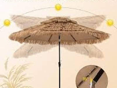 Tiki patio umbrella