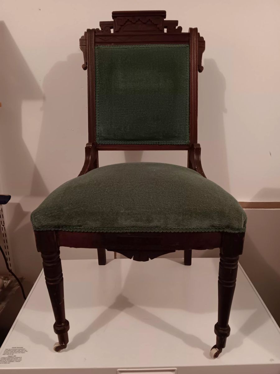 Antique Straight Back Chair