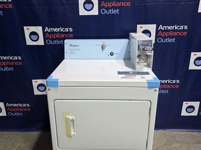 Whirlpool Commercial Dryer with coin slide