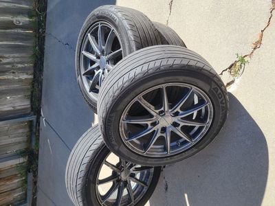 Liquid Metal Rims & Yokohama Fleva Summer Tires