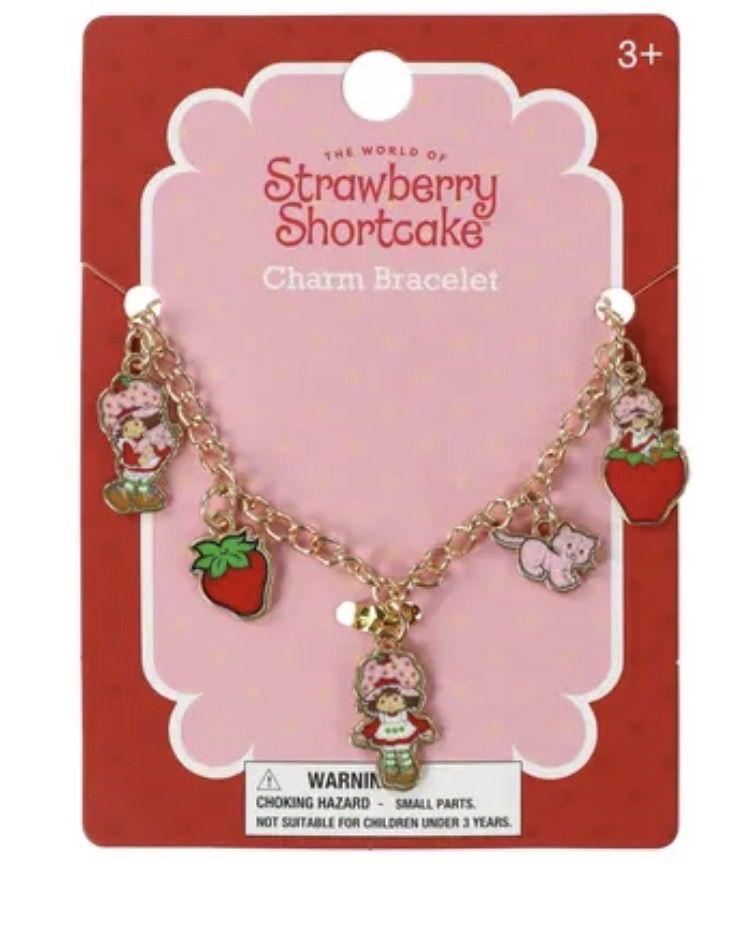 Strawberry shortcake charm bracelet