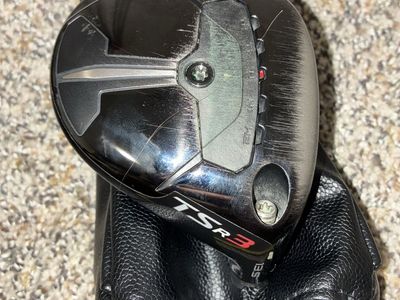 Titleist TSR3 13.5 3 Wood+ Head Only w/HC Used