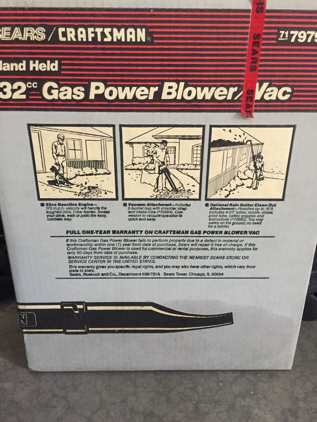 Brand new gas powered Blower / Vac