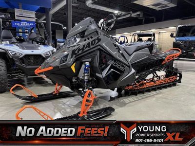 2025 Polaris® Boost RMK KHAOS 165 Shadow Gray / Gloss Black