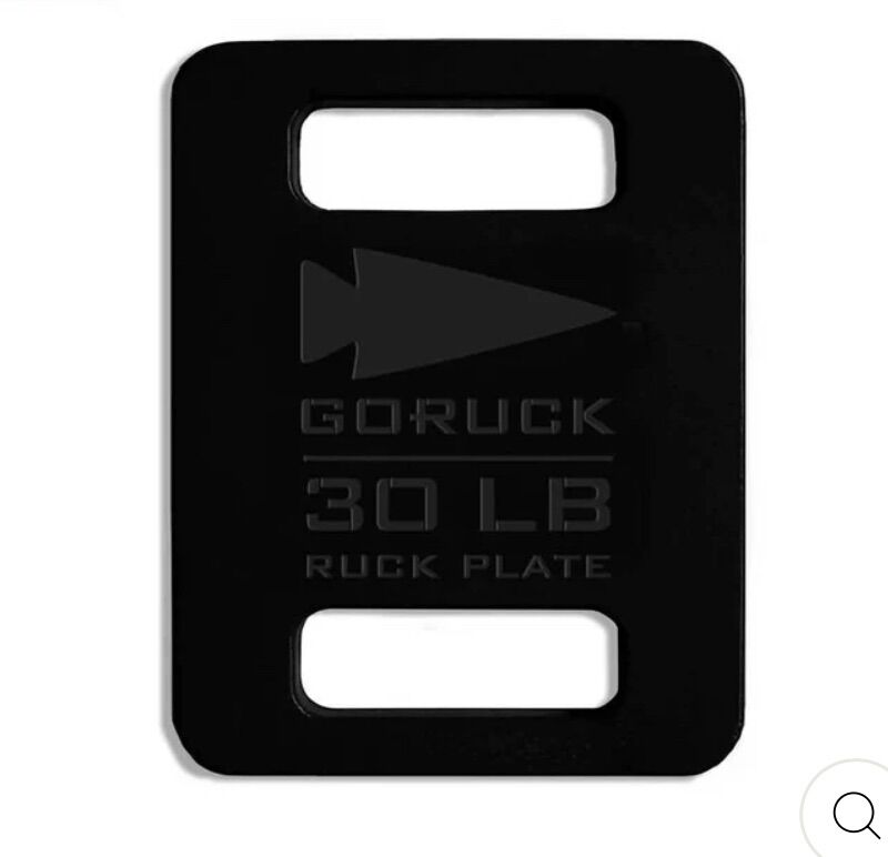 New GoRuck 30 Pound Plate