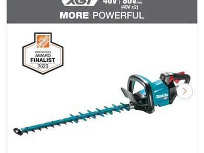 Makita 40v Brushless 24in Hedge Trimmer