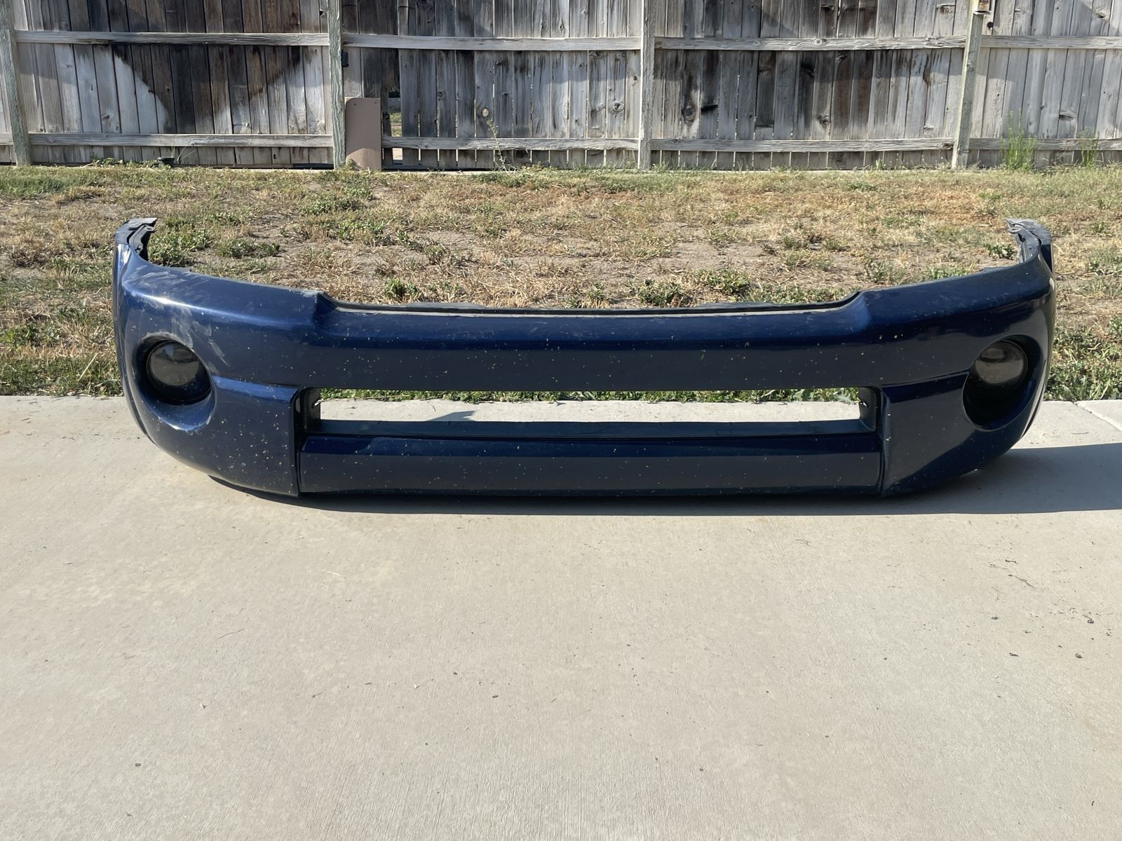 Tacoma Dark Blue Front Bumper Cover Assembly with Integrated Fog Lights