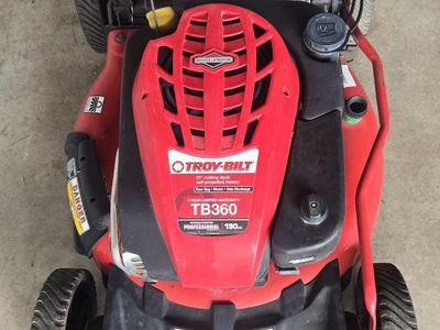 Troy-Bilt TB360 Professional 190cc Rear Wheel Drive Push Lawn Mower