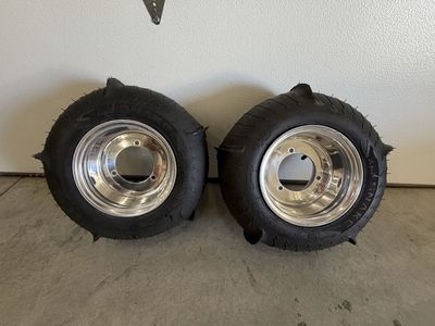Suzuki LT 80 or Kawasaki KFX 80 Sand Paddle Tires