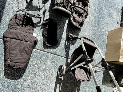 Mockingbird single to double stroller