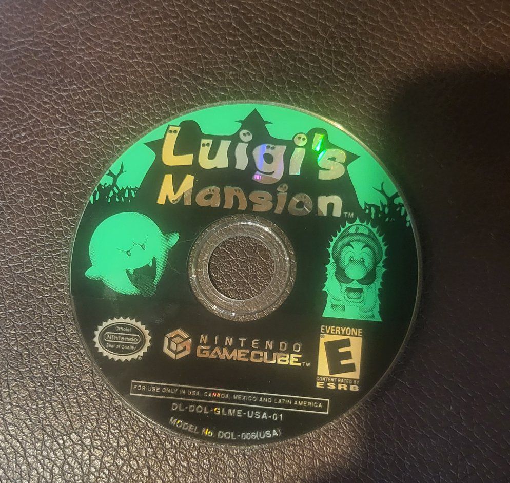 Luigis mansion on game cube