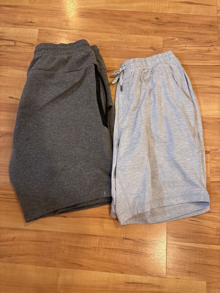 Mens shorts size large $15/both