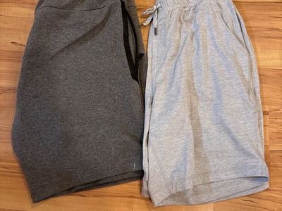 Mens shorts size large $15/both