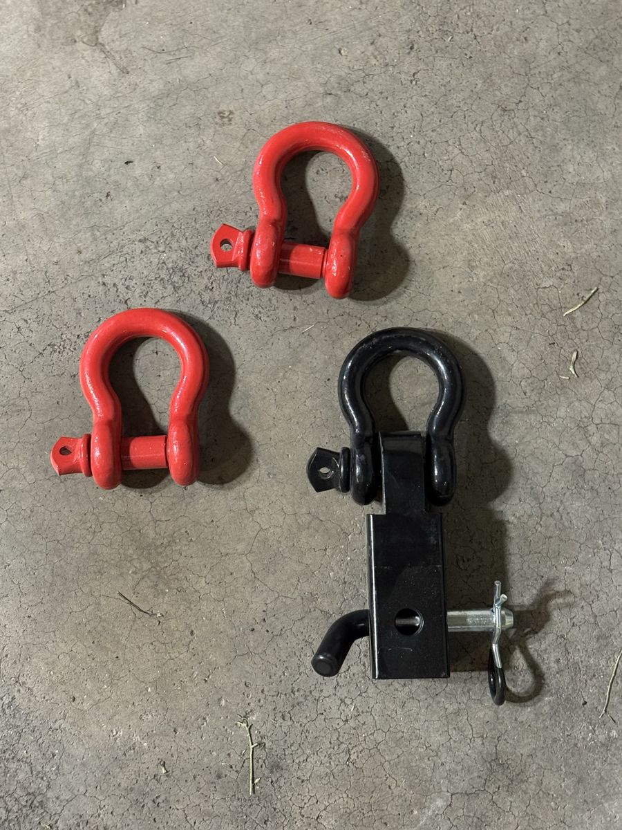 Rhino D-Ring Shackles, Receiver Mount Shackle