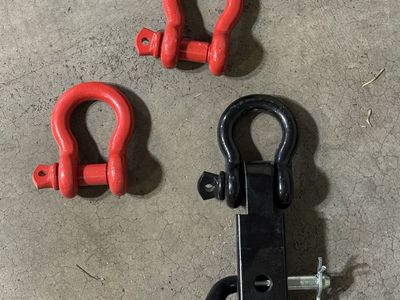 Rhino D-Ring Shackles, Receiver Mount Shackle