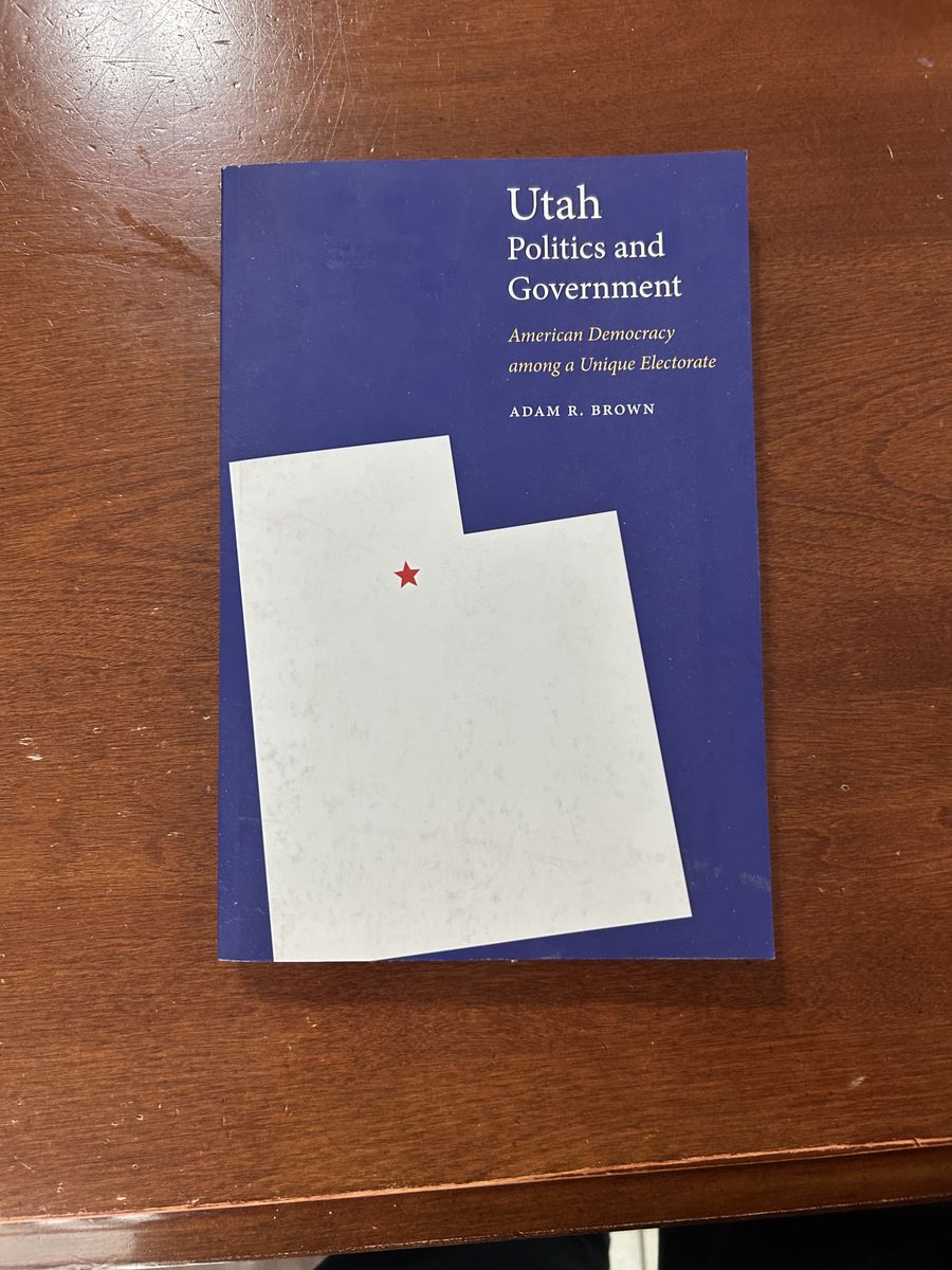 Utah Politics and Government Book by Adam R. Brown