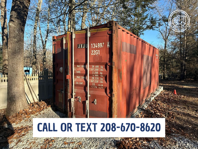 Local Idaho Company - 20ft and 40ft containers - Pick and choose your container