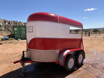 2 horse trailer