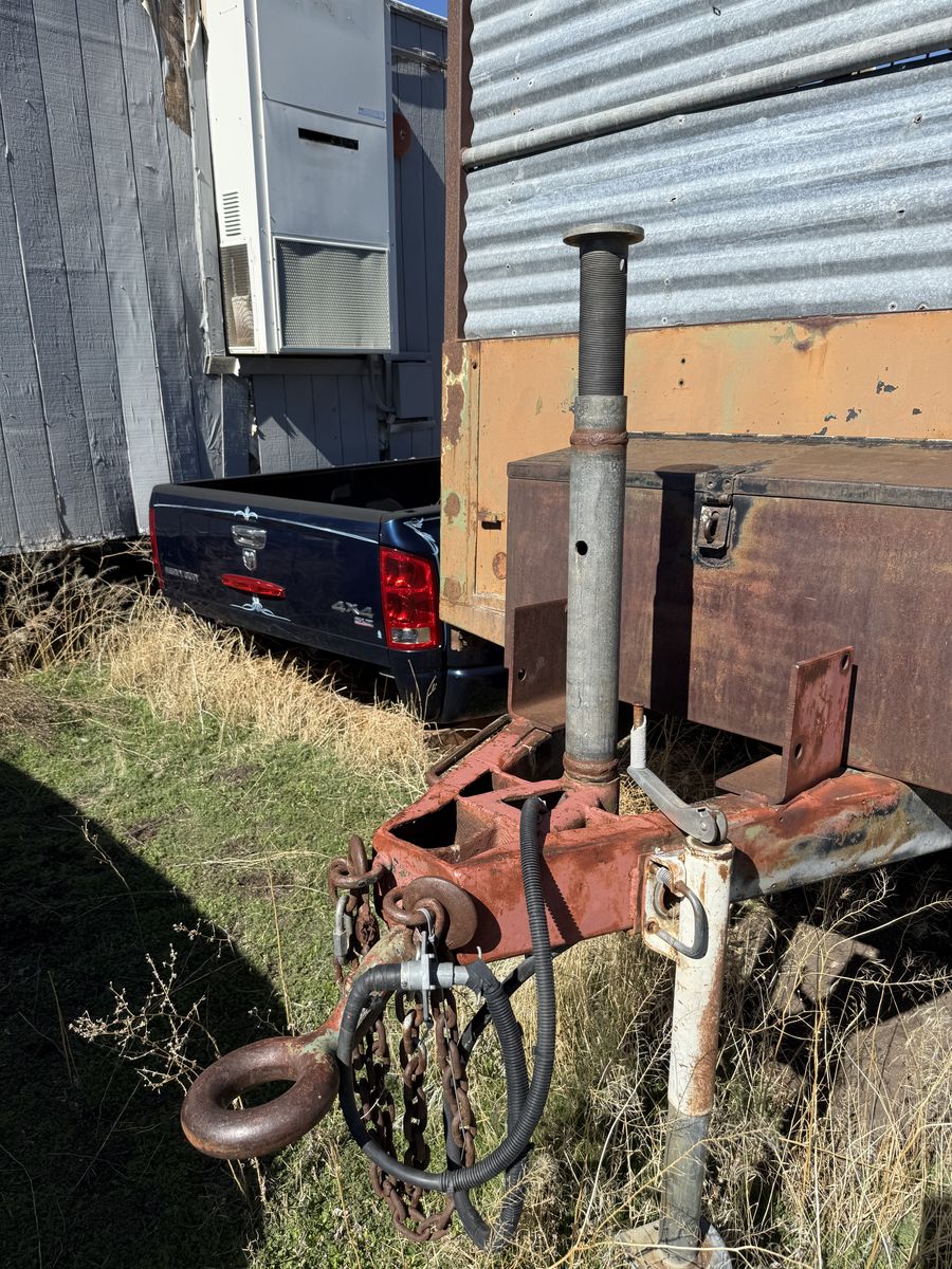 Military Style Trailer With Diesel Tanks