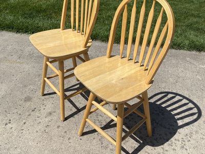 Natural Wood Barstools