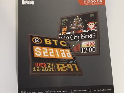 Divoom Pixoo-64 Digital Pixel Frame with App Control