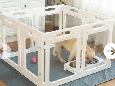 NEW Acrylic Pet Playpen