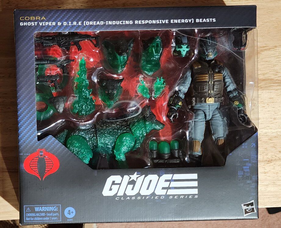 GI JOE Classified Ghost Viper NEW